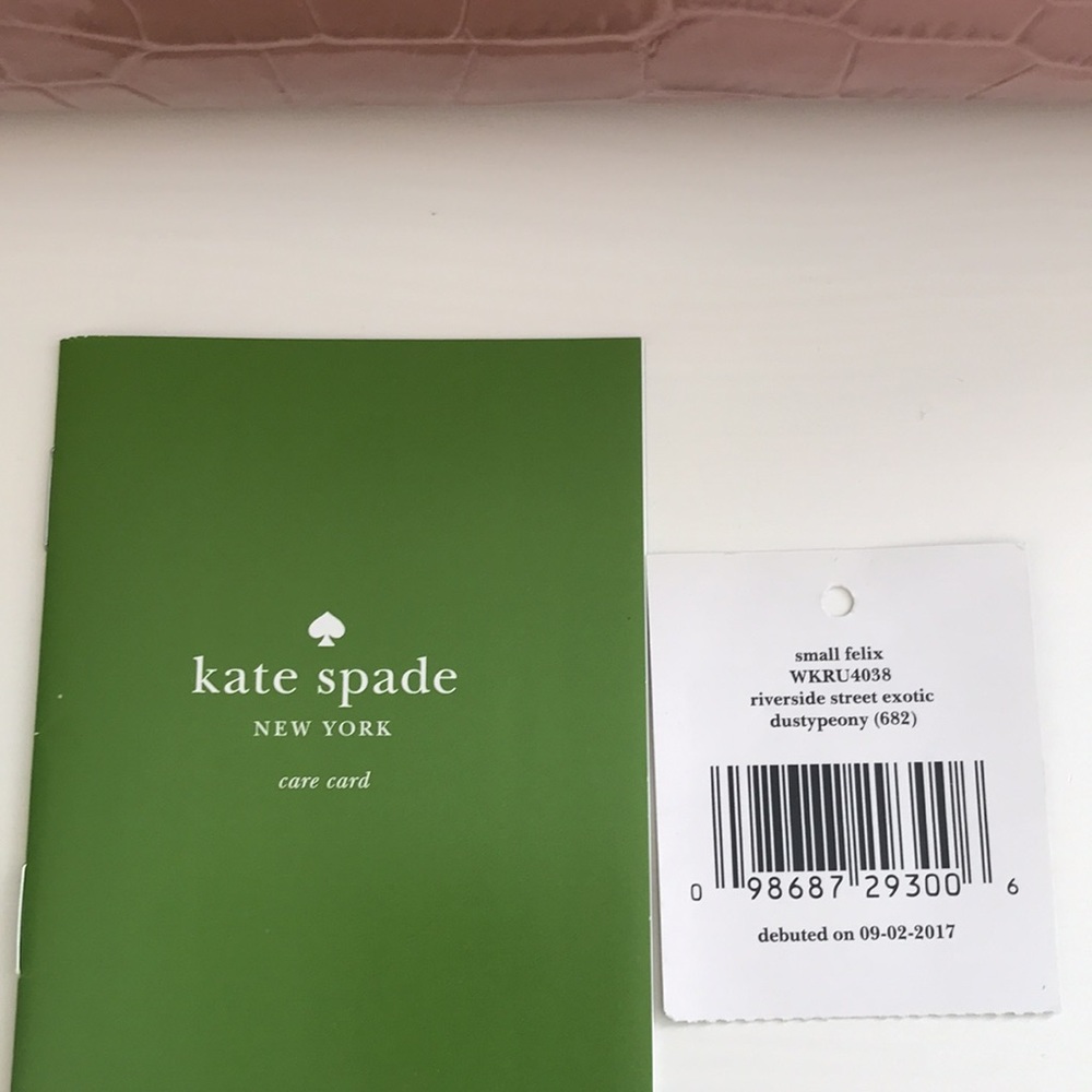 KATE SPADE ♠️ AUTHENTIC RIVERSIDE STREET EXOTIC SMALL FELIX SATCHEL NWT - Picture 15 of 17